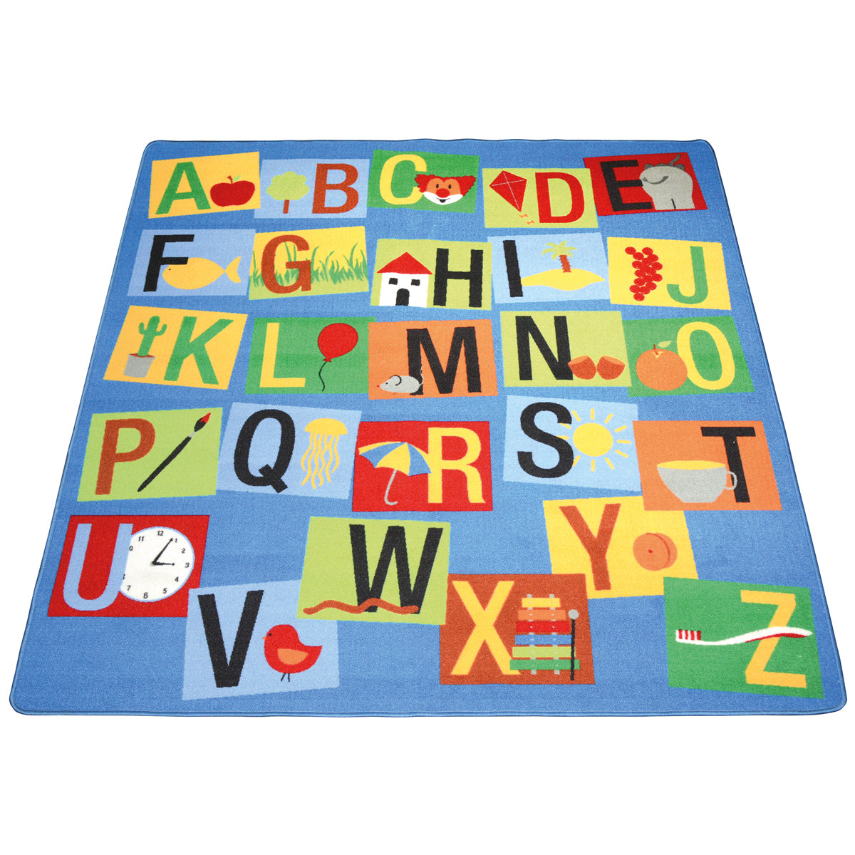 Teppich „Buchstaben“, 200 × 200 cm
