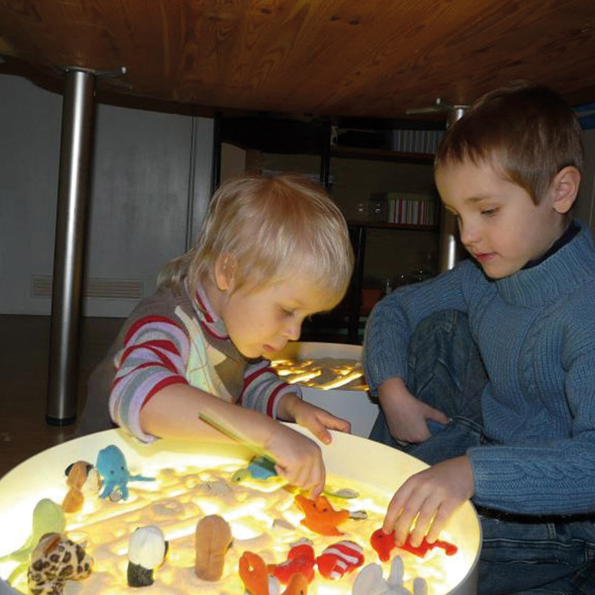 Leuchtkübel für Sandmalerei, Ø 47 cm