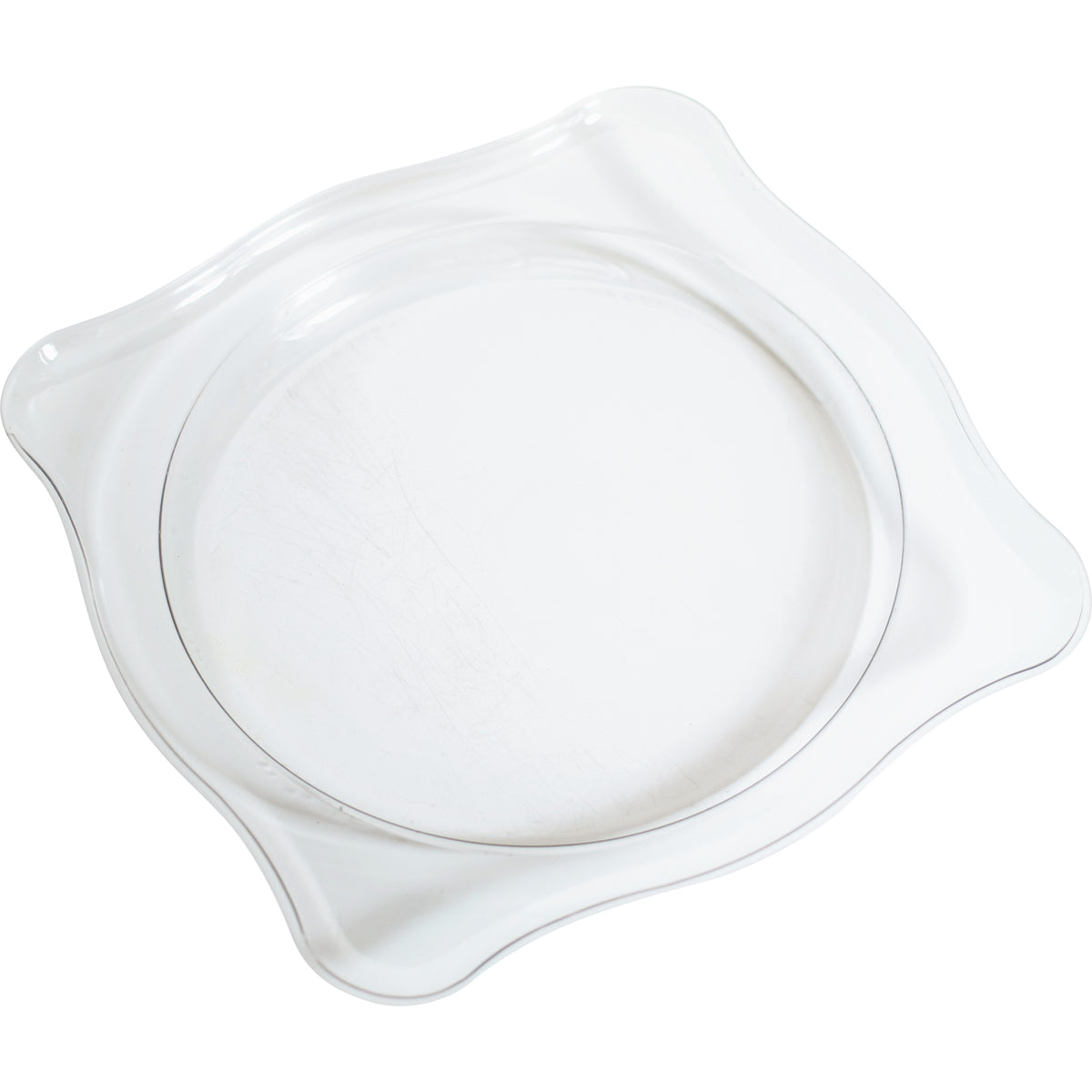 Faszinationsschale transparent für Leuchtkübel