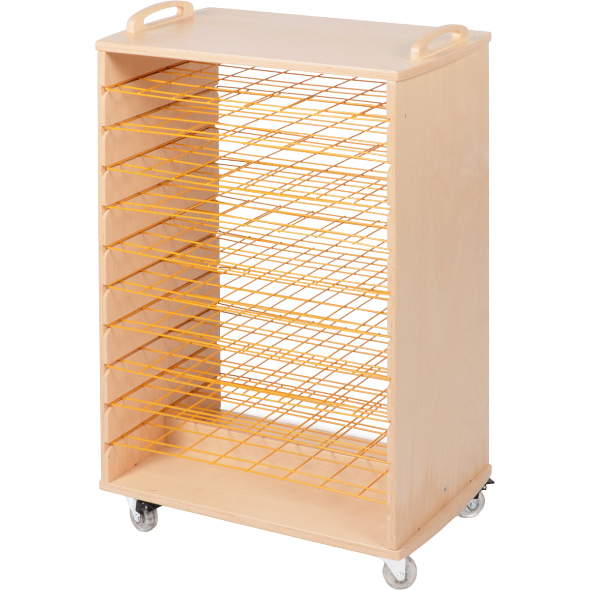 Papiertrockenständer mit Rollen