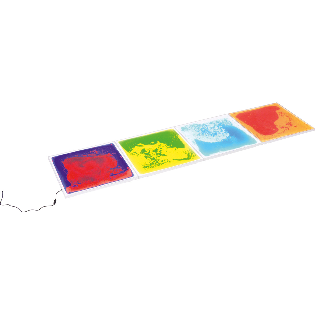 LED-Faszinationsplatten, 4er-Set