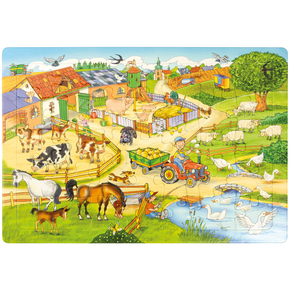 Puzzle, 35 Teile, 45 × 30 cm
