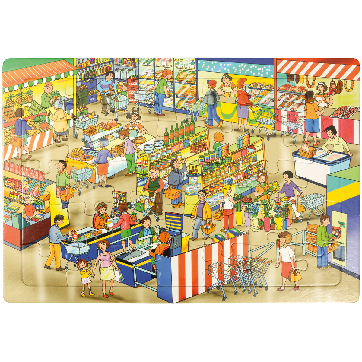 Puzzle, 35 Teile, 45 × 30 cm