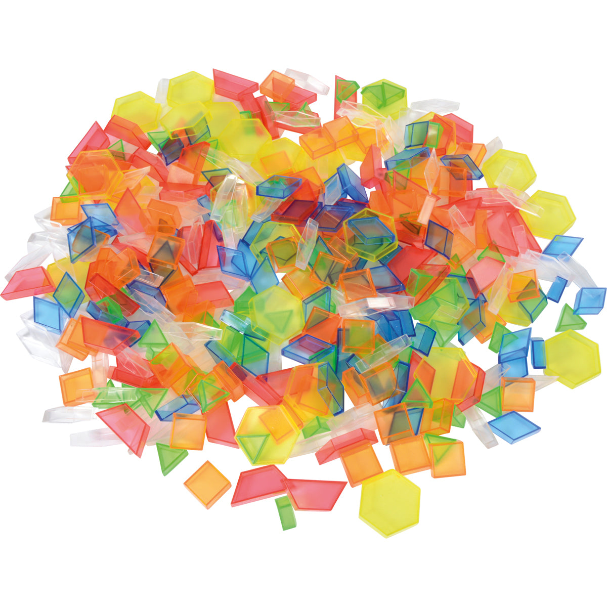 Legematerial transparent, 360 Teile