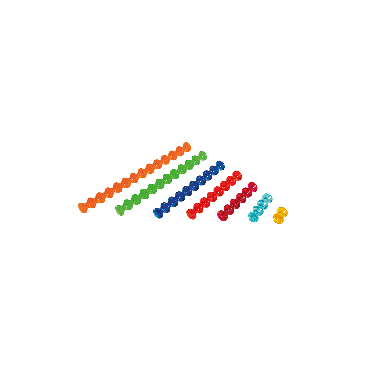 Playstix transparent, 105 Teile