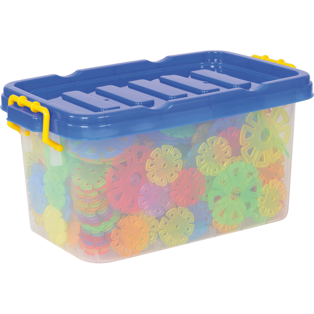 Steckblumen transparent, 640 Teile