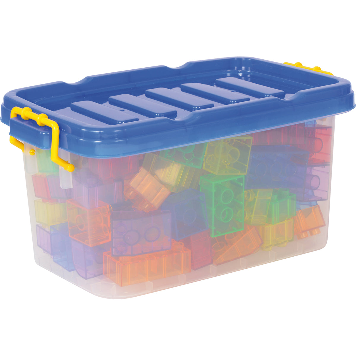 Transparente Klemmbausteine, 90 Stück