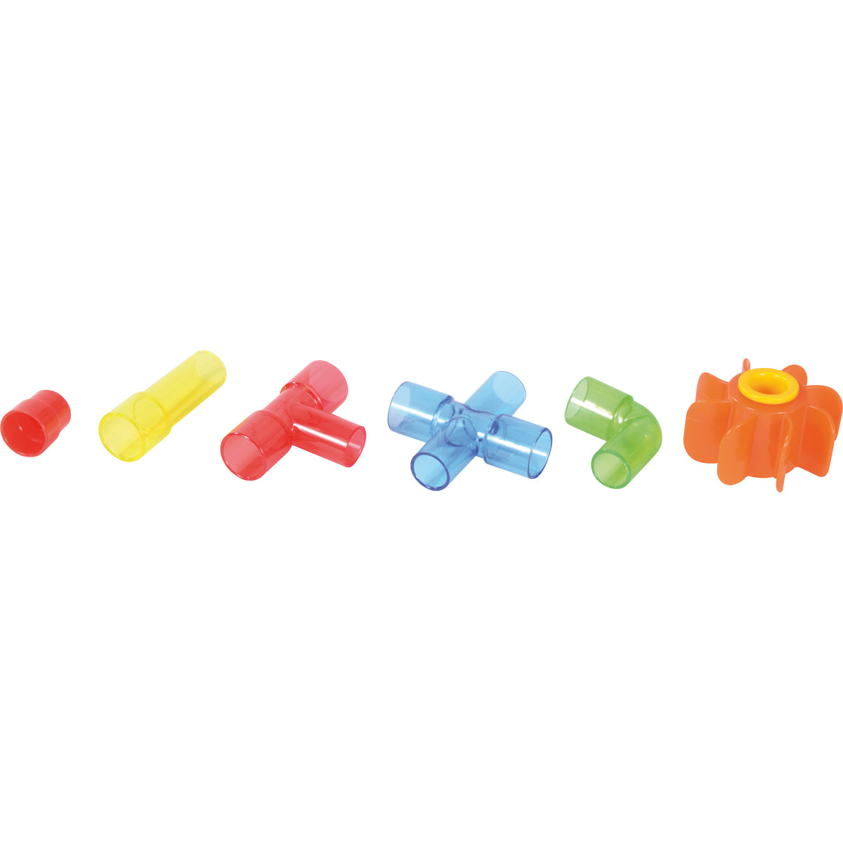 Wasserbahn-Set transparent, 151 Teile