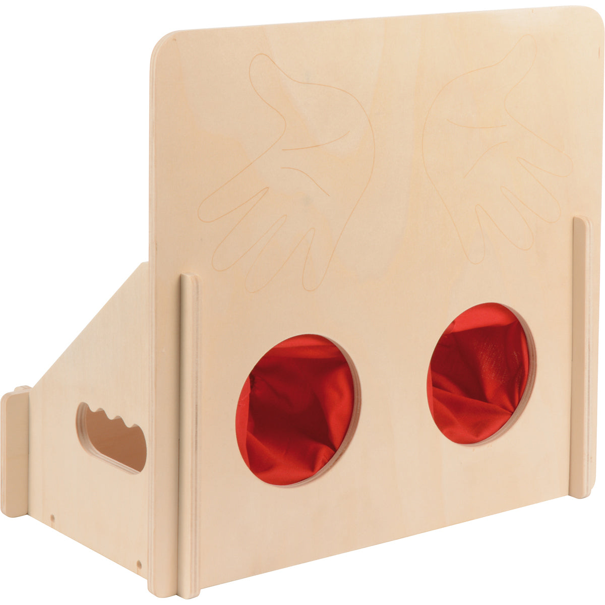 Fühlkasten aus Holz