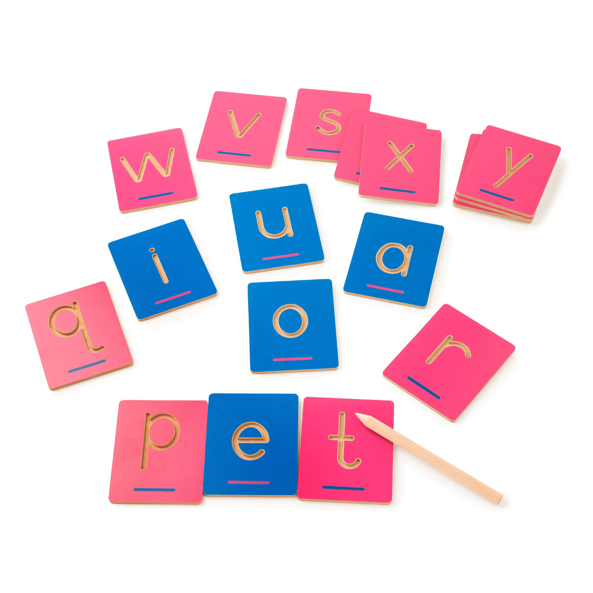 Feel the letter – Buchstaben ertasten
