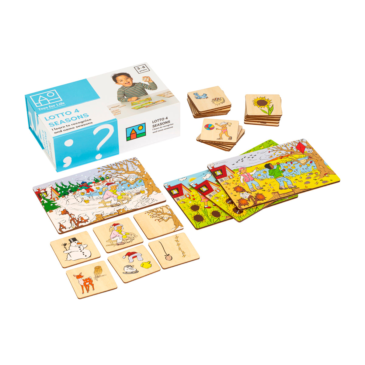 Lotto 4 seasons – Jahreszeiten-Lotto