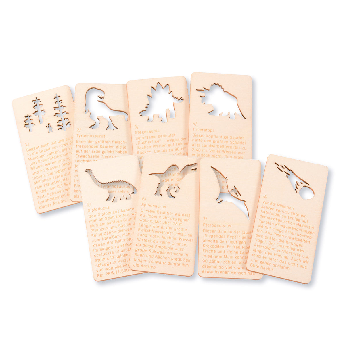 Schattenspiel im Taschenformat – Dinosaurier