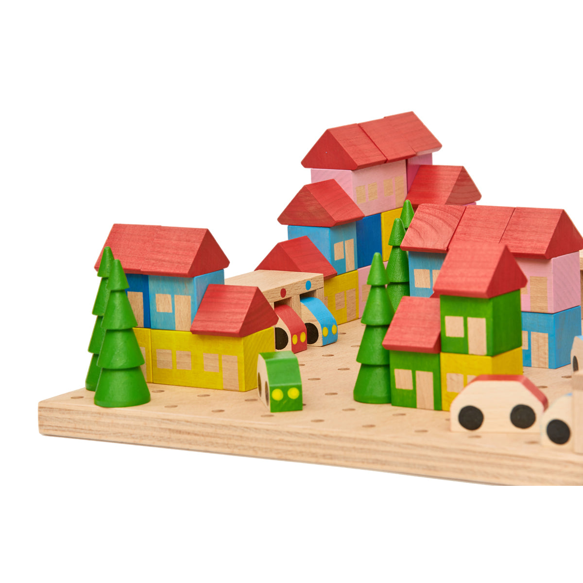 Steckbausteine „Stadt“, 89 Teile