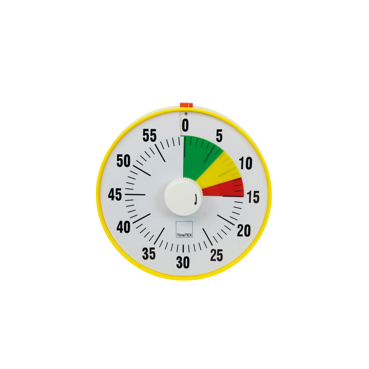 Zeitdauer-Uhr lautlos mit Pausentaste, Ø 19 cm
