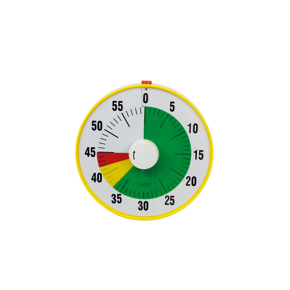 Zeitdauer-Uhr lautlos mit Pausentaste, Ø 19 cm