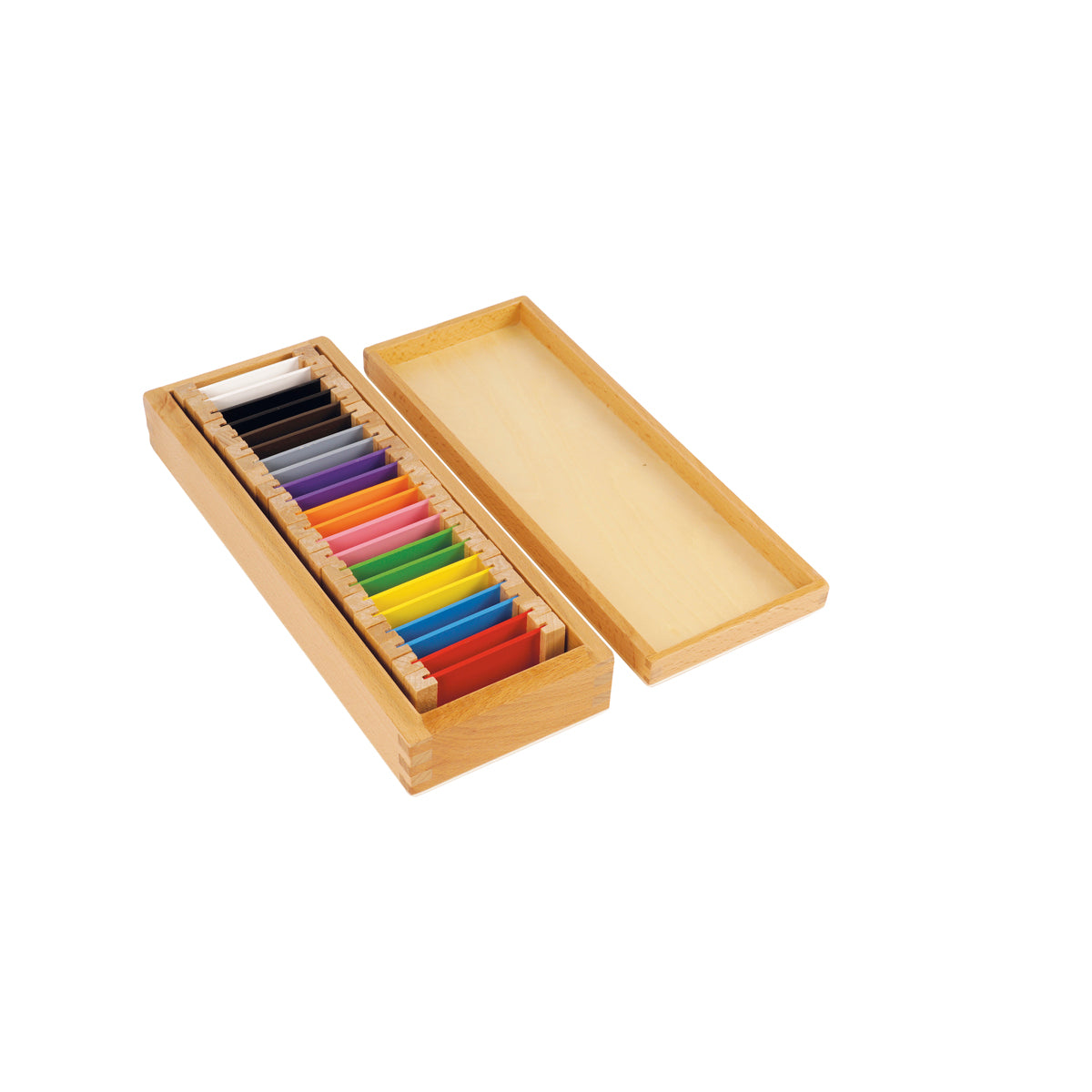 Montessori-Farbtäfelchen