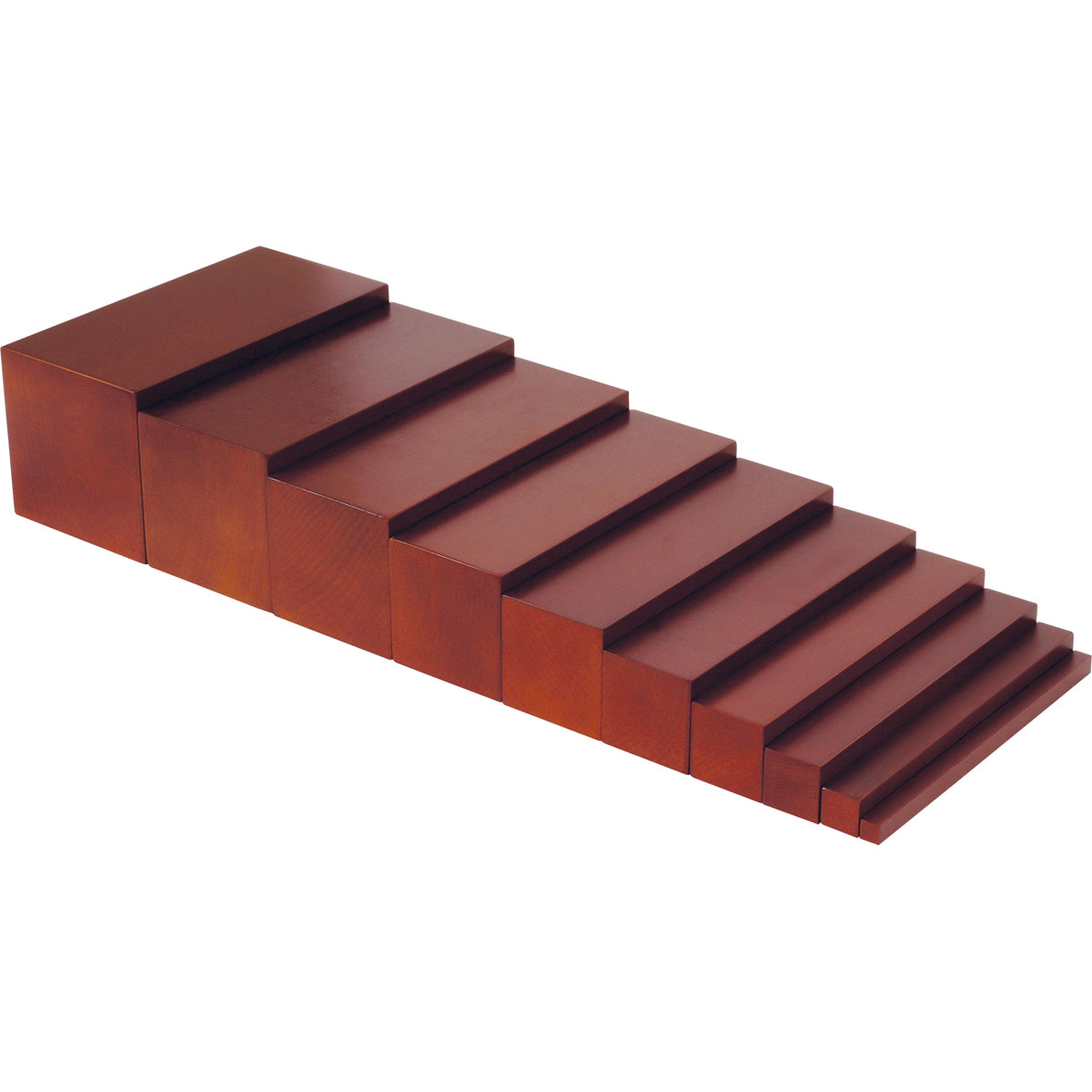 Montessori-Braune Treppe
