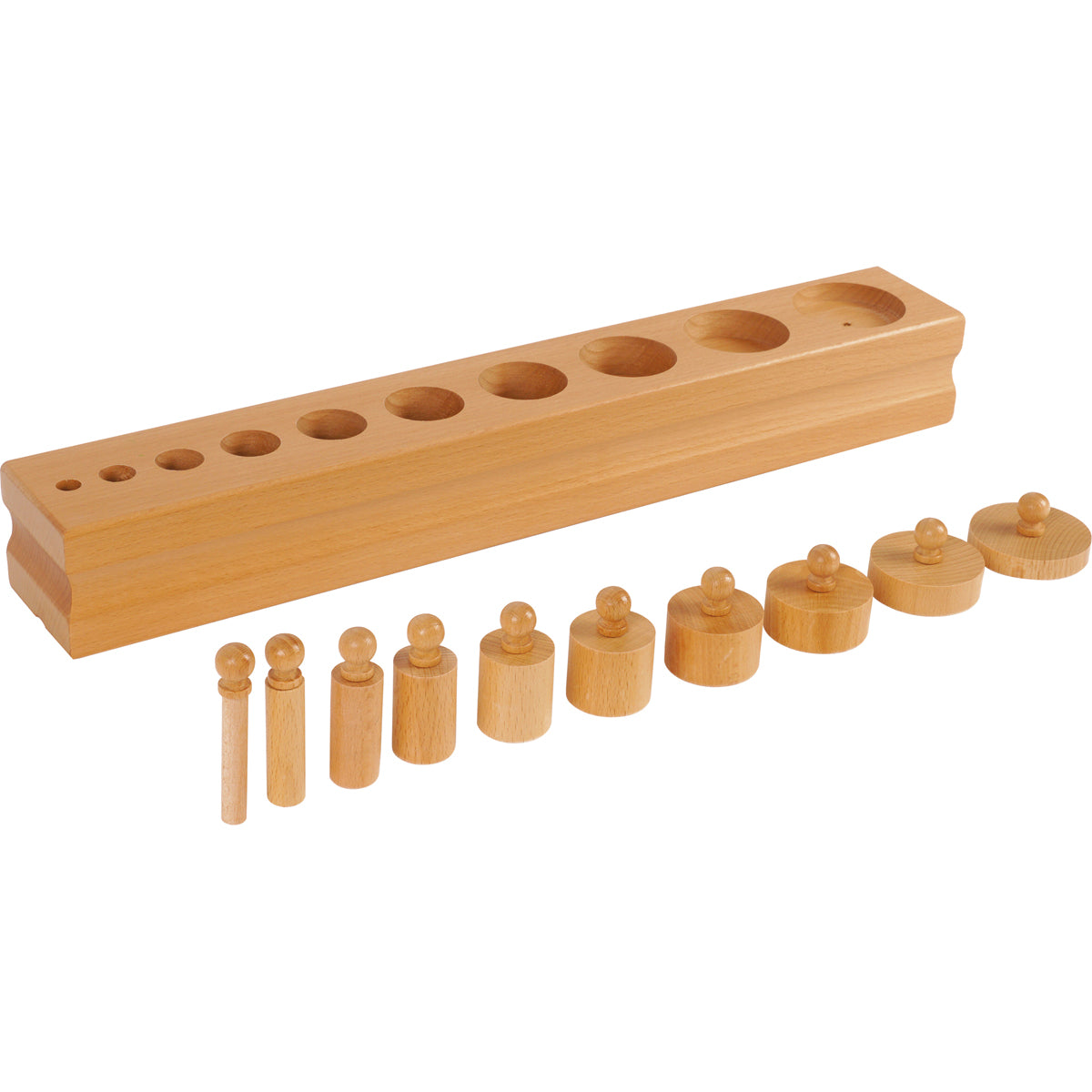 Montessori-Zylinderblock