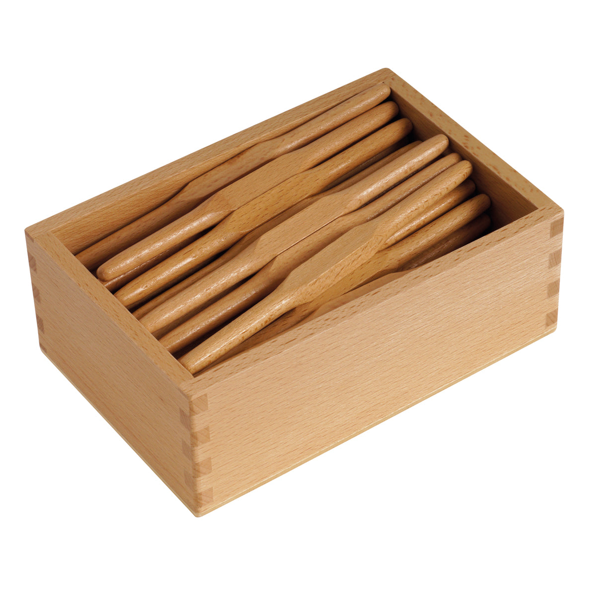 Montessori-Kasten für Spindeln
