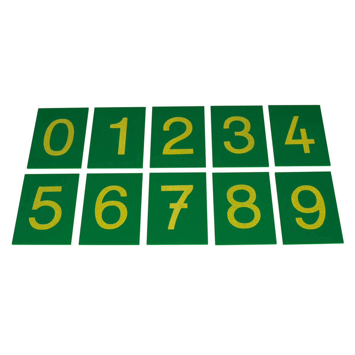 Montessori-Sandpapier-Ziffern 0–9