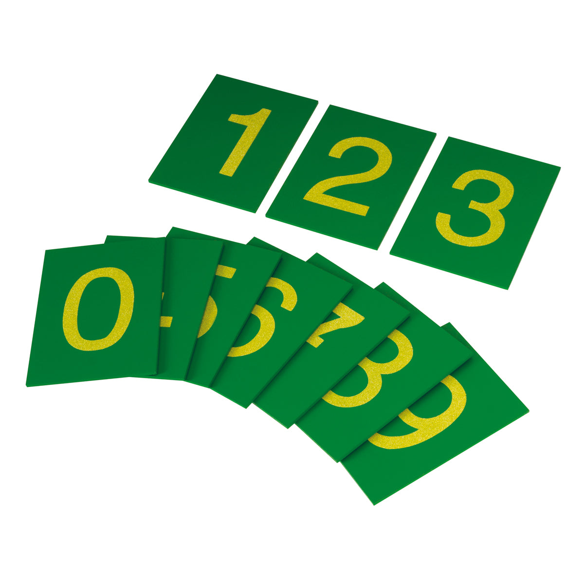 Montessori-Sandpapier-Ziffern 0–9