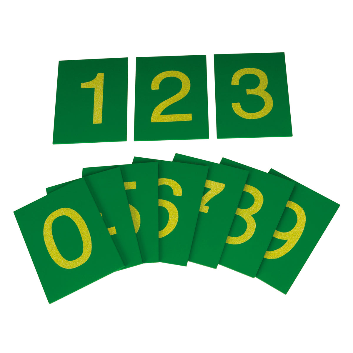 Montessori-Sandpapier-Ziffern 0–9