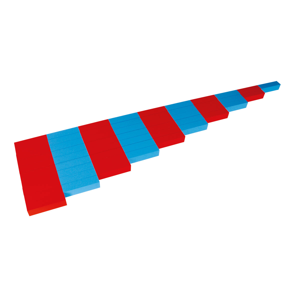 Montessori-Numerische Stangen