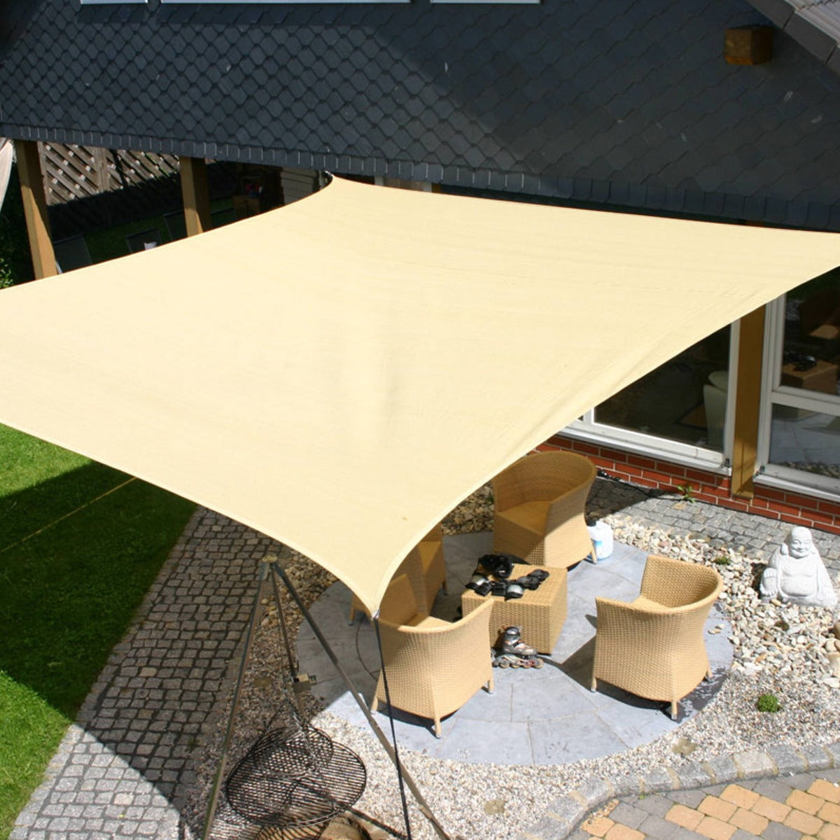Sonnensegel quadratisch – Bild 3