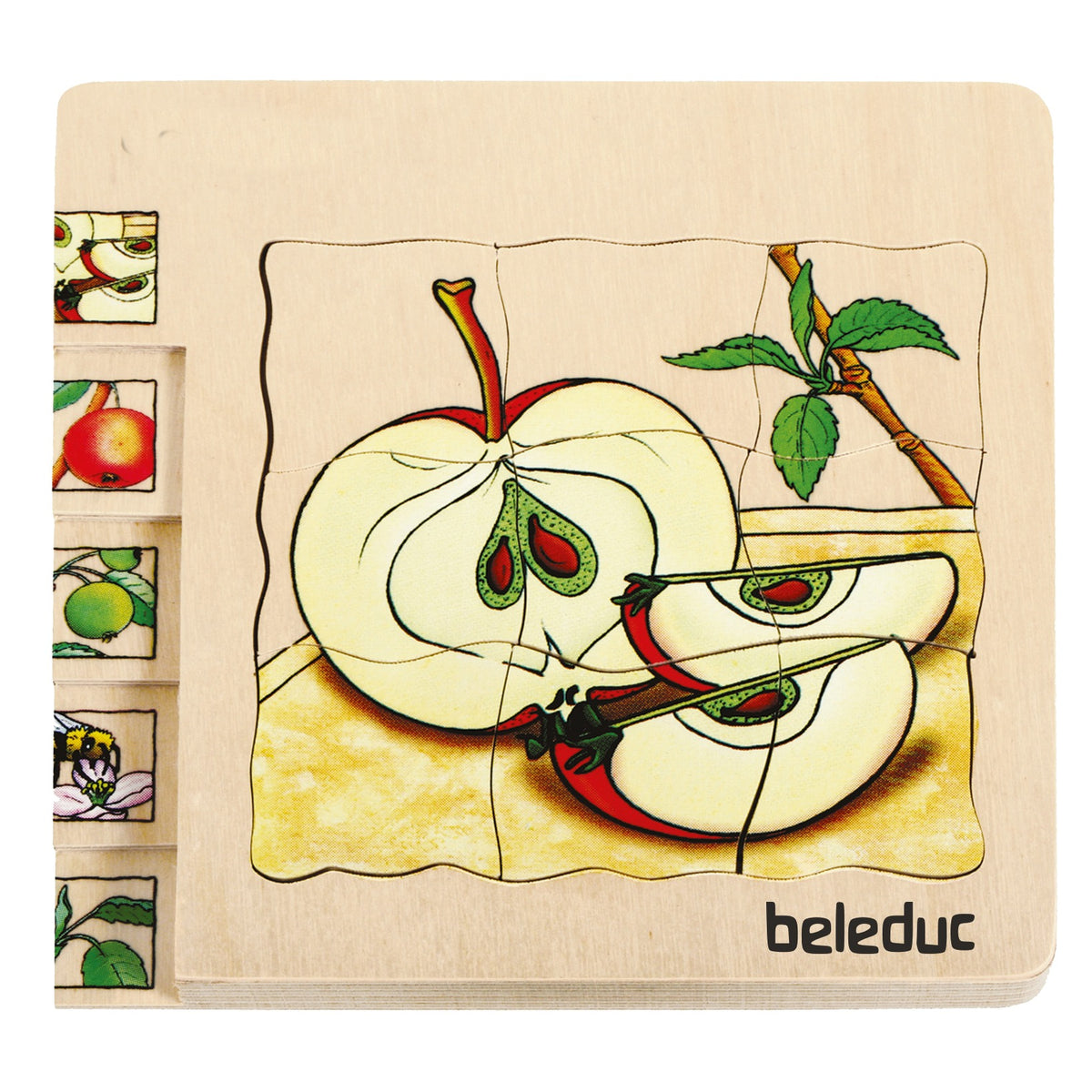 Lagenpuzzle „Apfel“