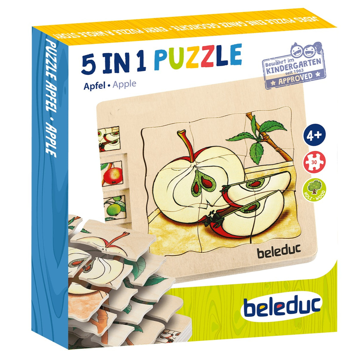 Lagenpuzzle „Apfel“
