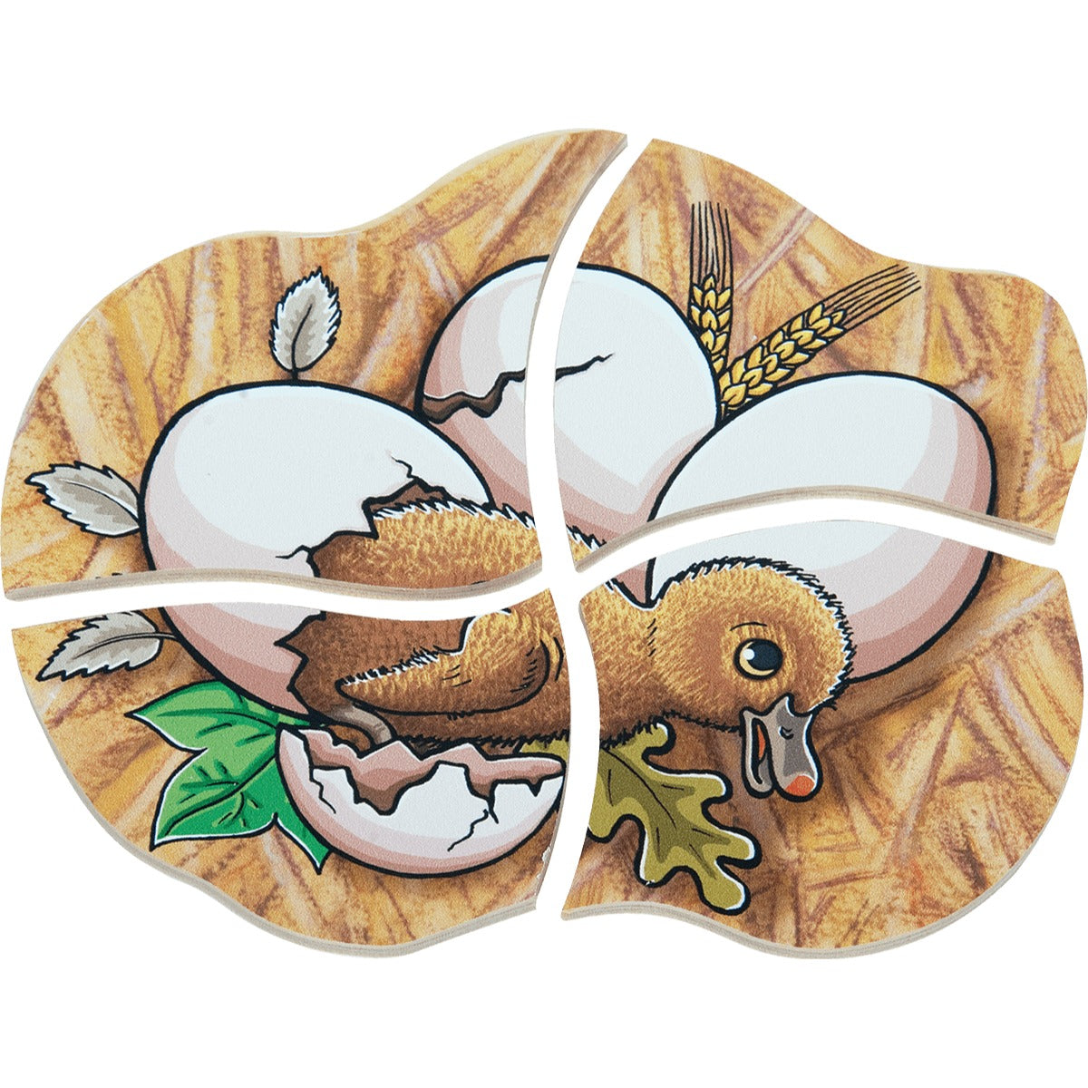 Lagenpuzzle „Ente“