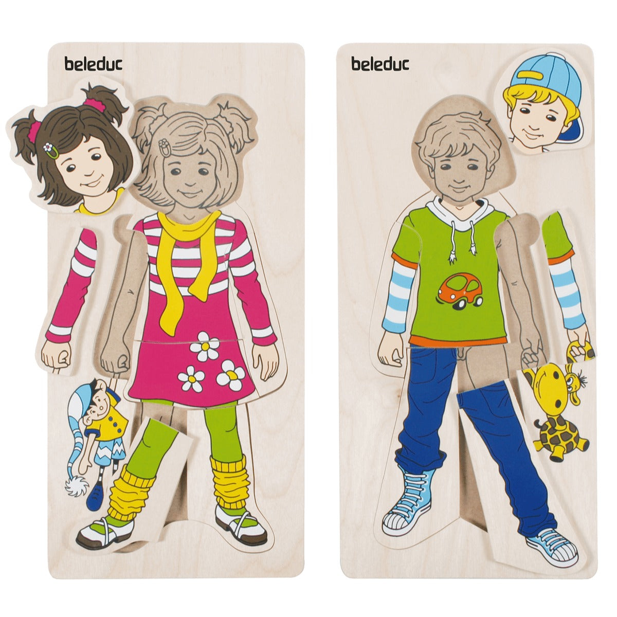 Lagenpuzzle-Set „Anika & Denis“