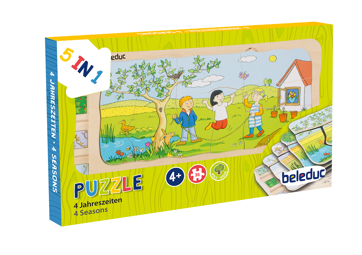 Lagen-Puzzle "4 Jahreszeiten"