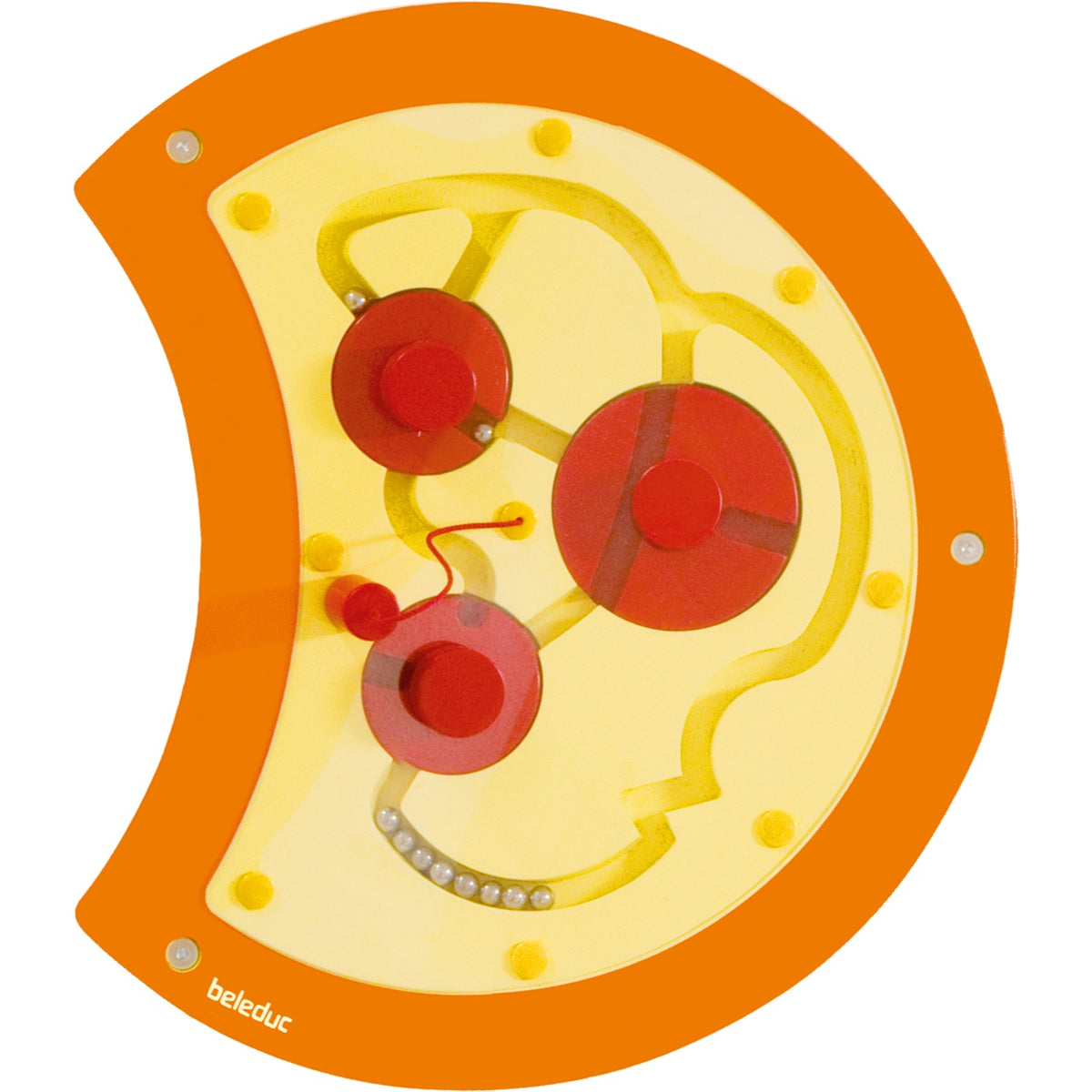 Wandspielobjekt Raupe „Drehlabyrinth“