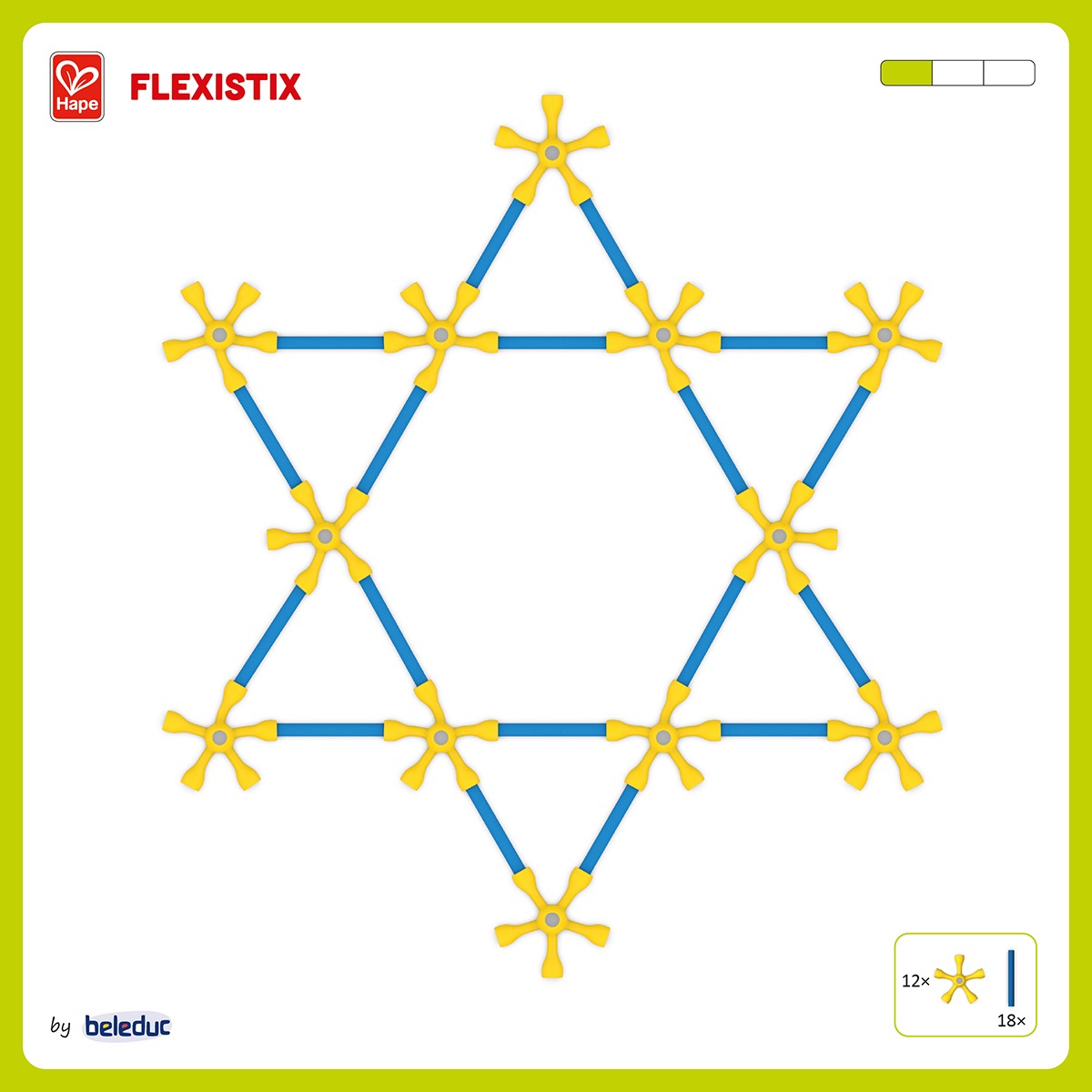 Flexistix XXL Gruppenset, 500 Teile