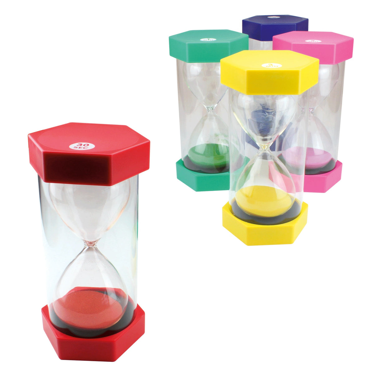 Sanduhren, 5er-Set, 16 cm