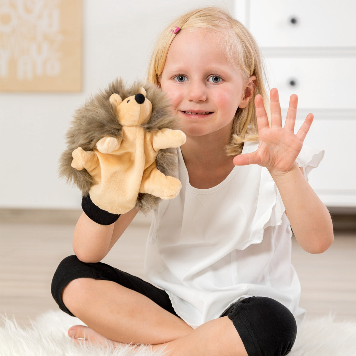 Handpuppe „Igel“