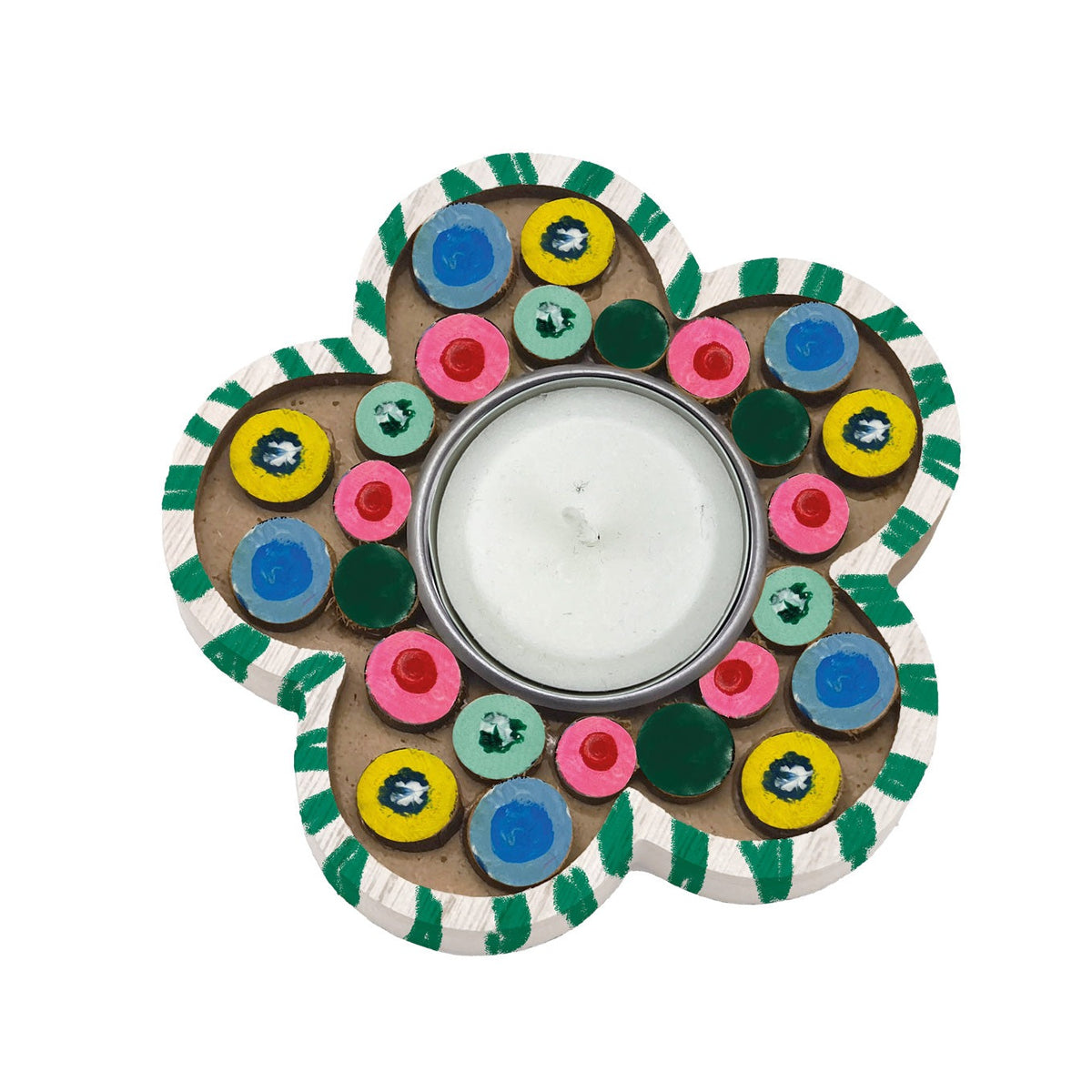 3D-Teelichthalter „Blume“