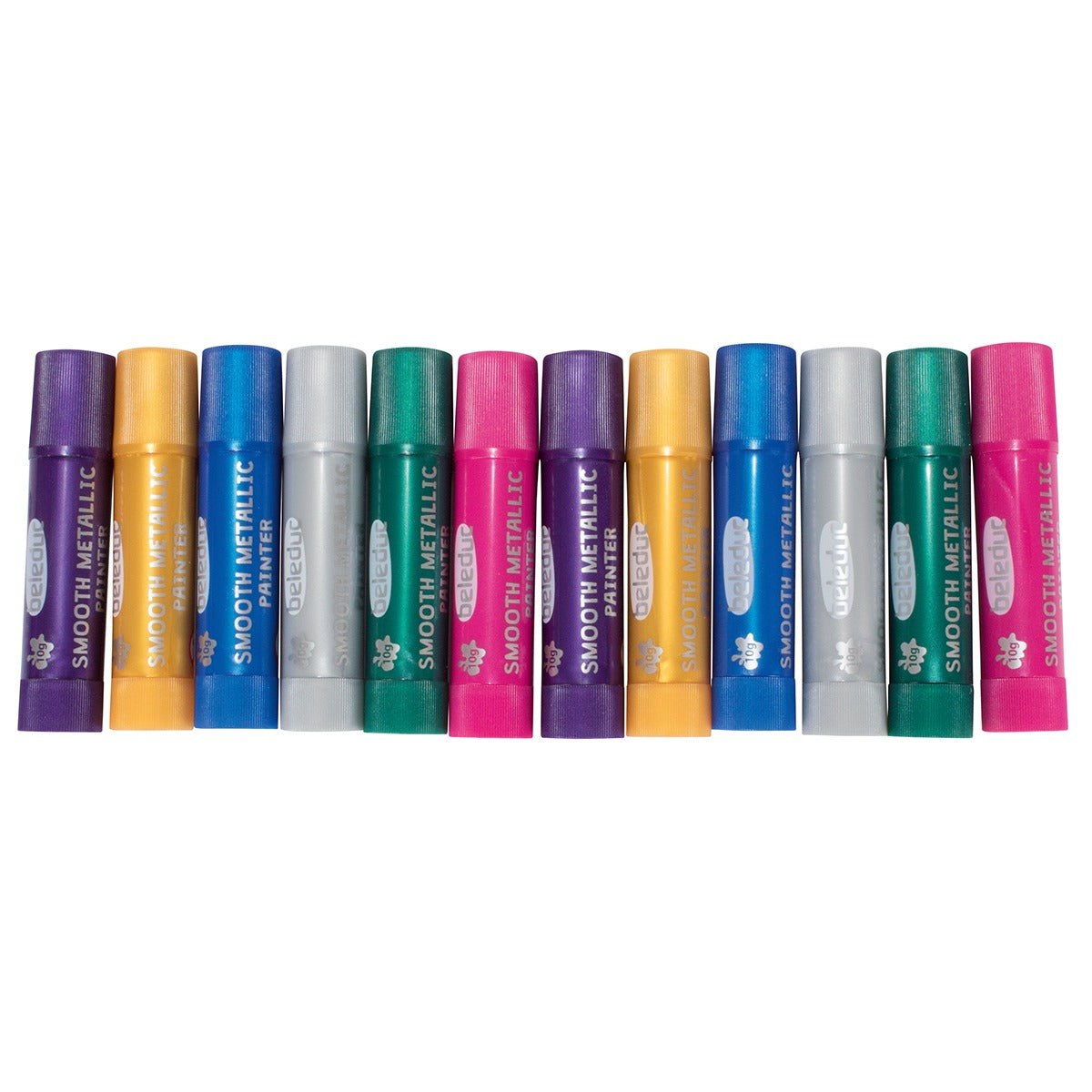 Smooth Metallic Painter, 12er Set – Bild 3
