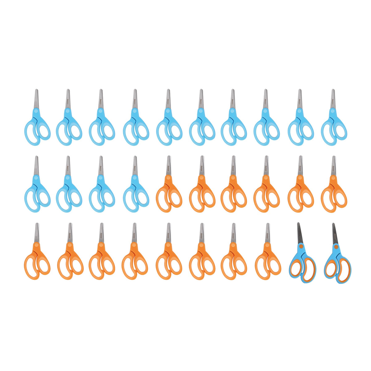 Bastelscheren „Soft Grip“, 30er Set