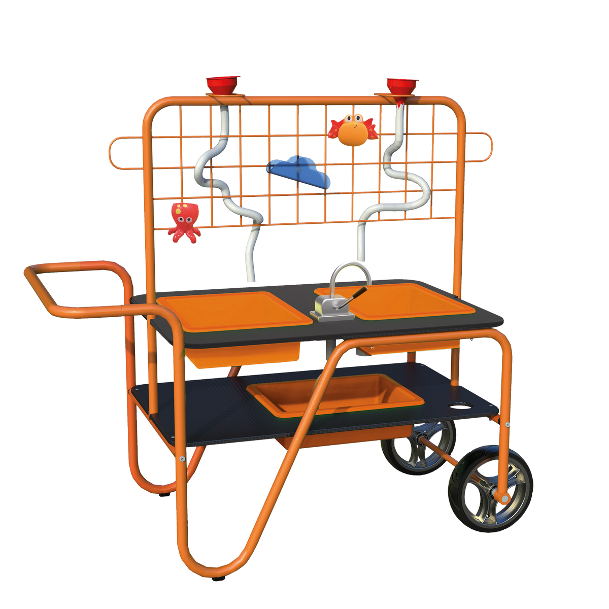 Mobiler Wasser-Tisch