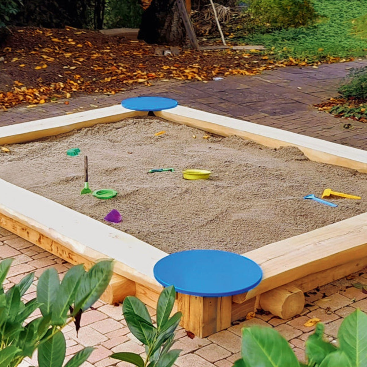 Halbstamm-Sandkasten Robinie – Bild 6