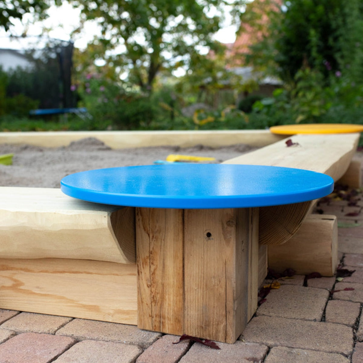 Halbstamm-Sandkasten Robinie – Bild 7
