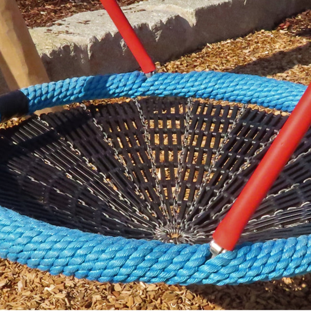 Vogelnestschaukel mit Nest Ø 120 cm – Bild 5