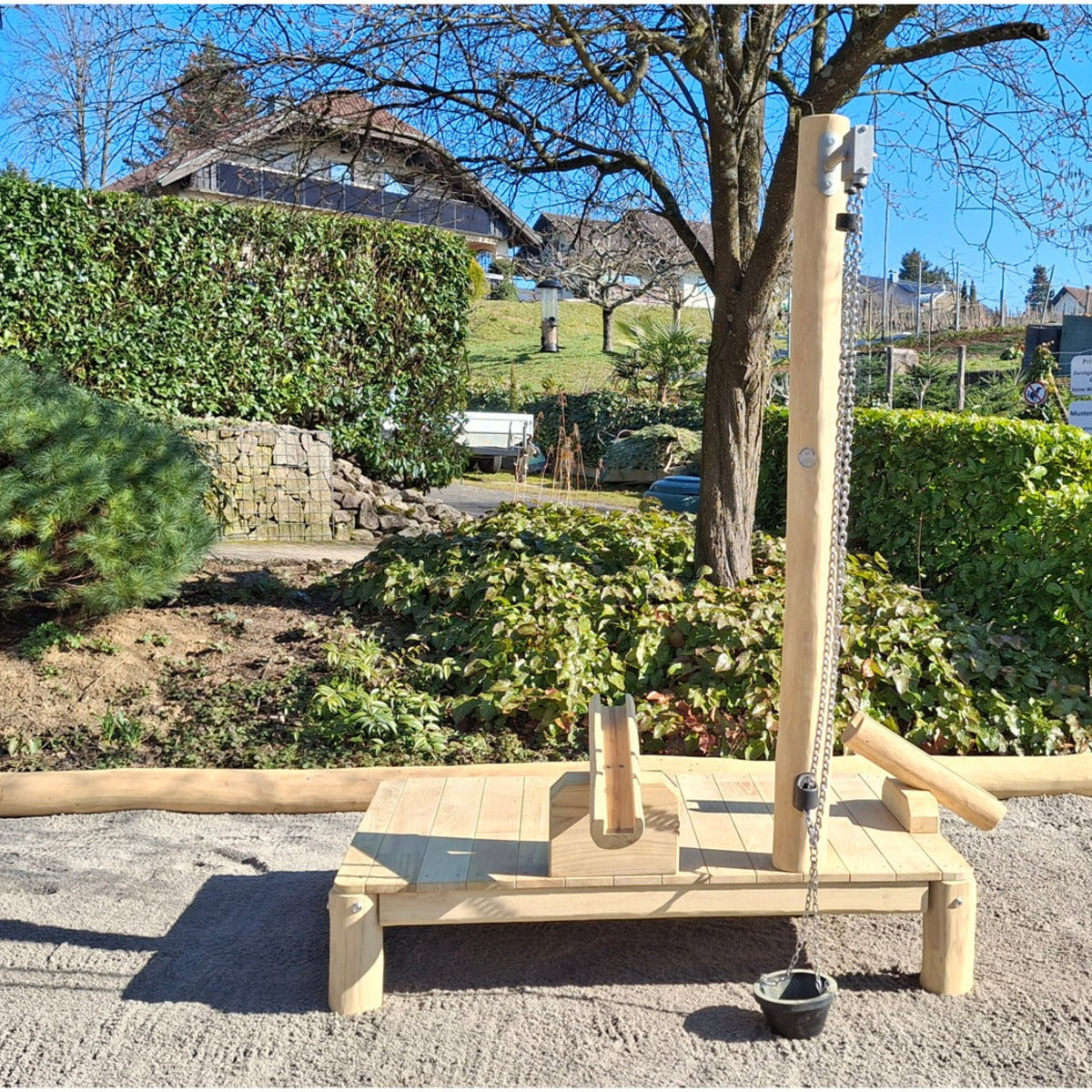 Sandspielpodest Robinie – Bild 4