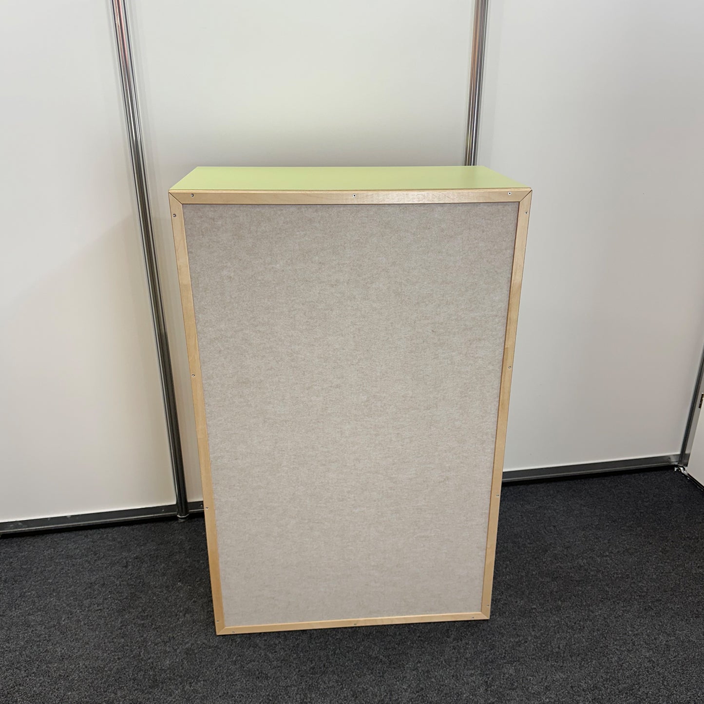 Infotafel (Akustikfilz) für Kubus-Regal