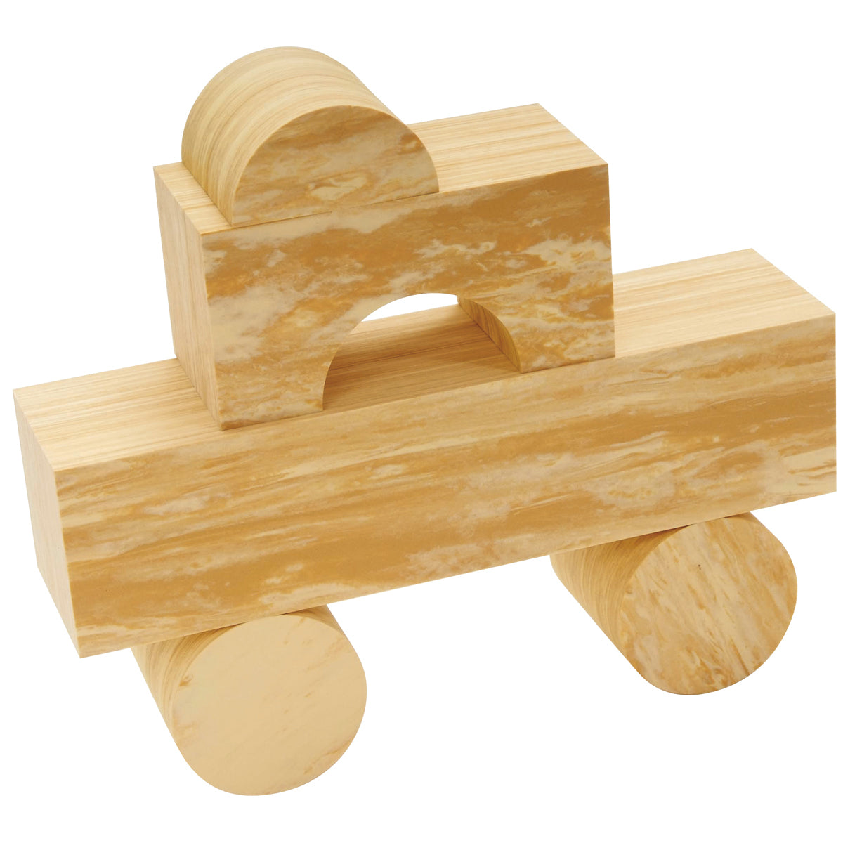 Soft Wood Schaumstoff-Bausteine – 56 Teile, 8 cm stark