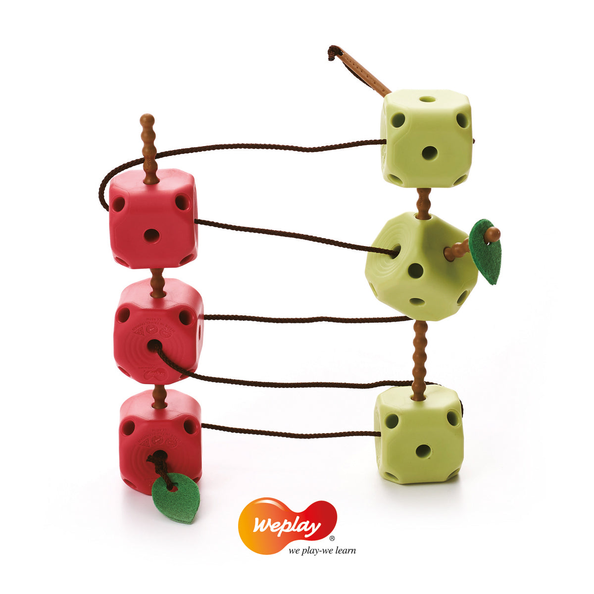 Apple Links Fädel- und Steckspiel – Bild 4