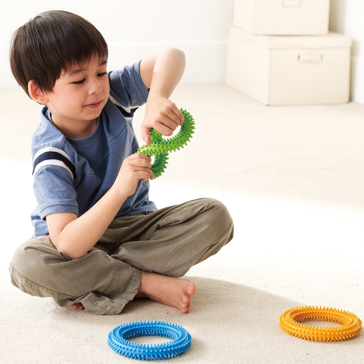Twister Handtrainer-Ringe, 3er-Set – Bild 3