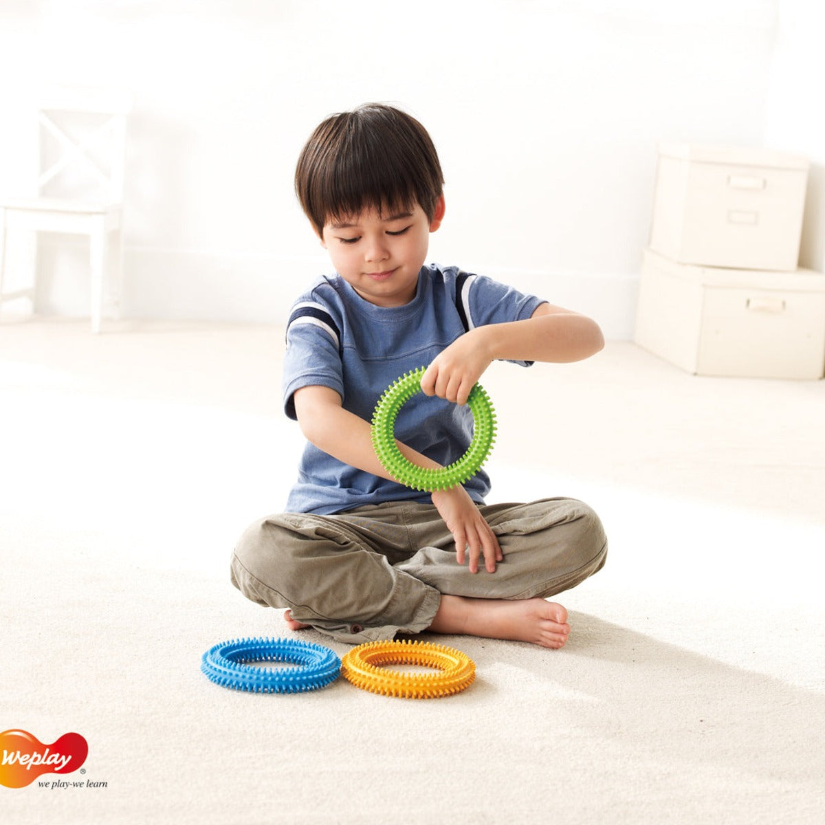Twister Handtrainer-Ringe, 3er-Set – Bild 5